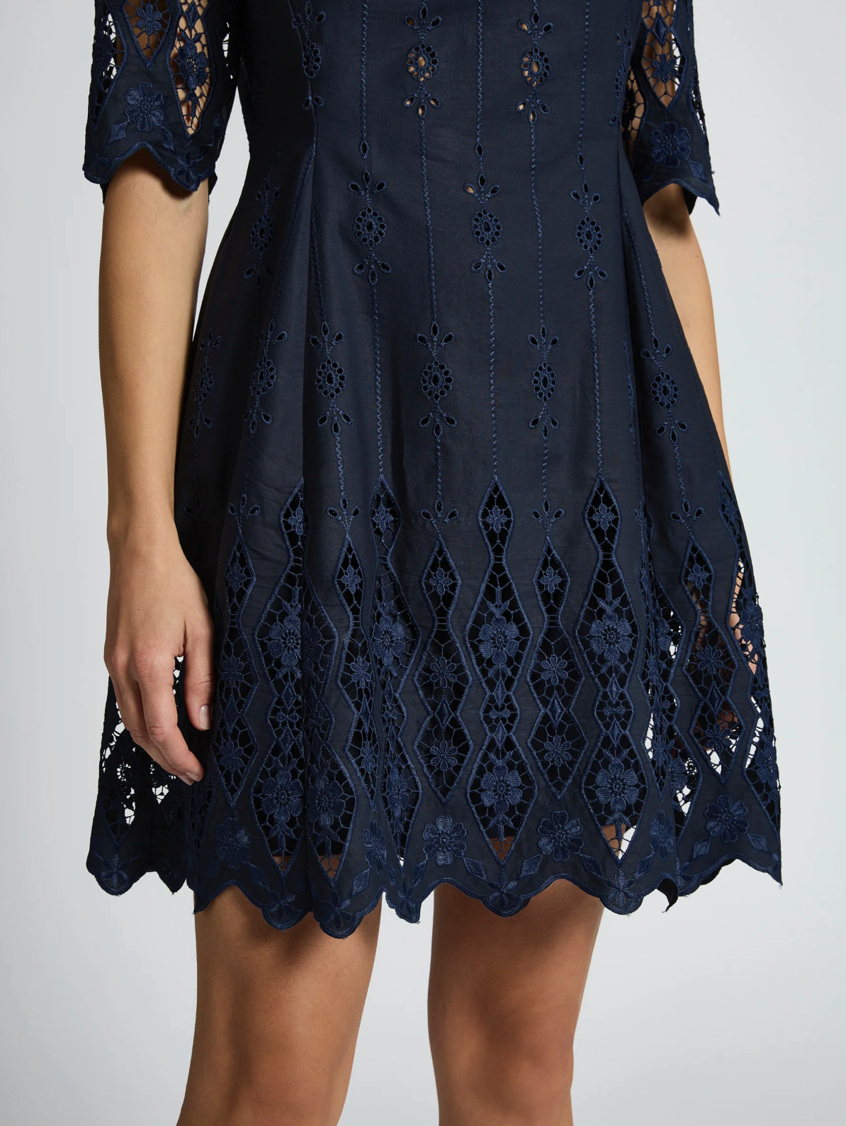 Moss & Spy Alice Dress - Navy