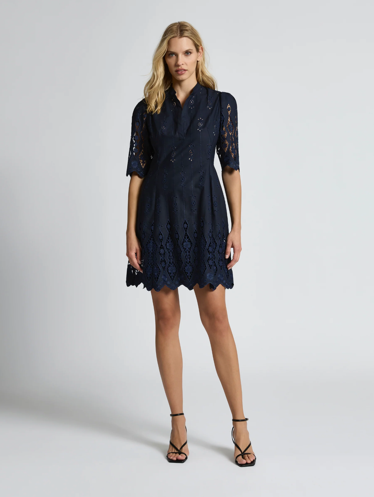 Moss & Spy Alice Dress - Navy