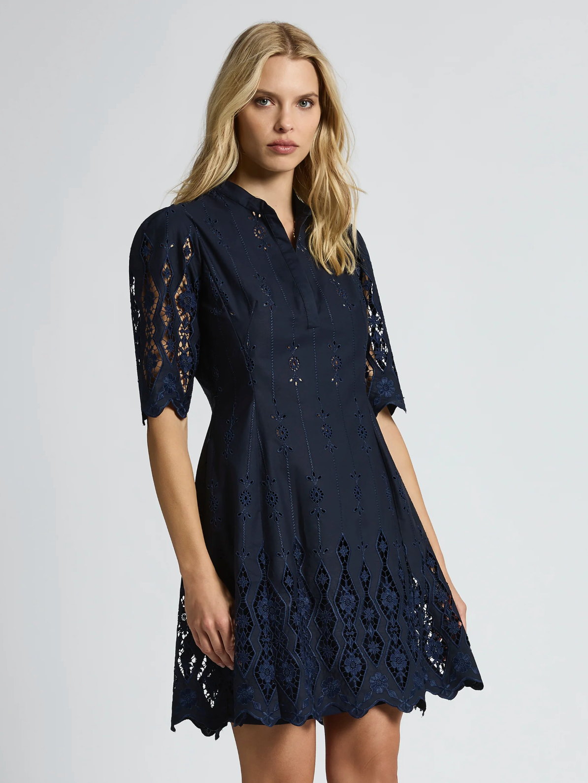 Moss & Spy Alice Dress - Navy