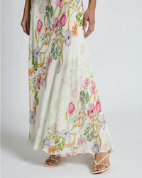 Moss & Spy Catalina Maxi Dress - Ivory/Floral
