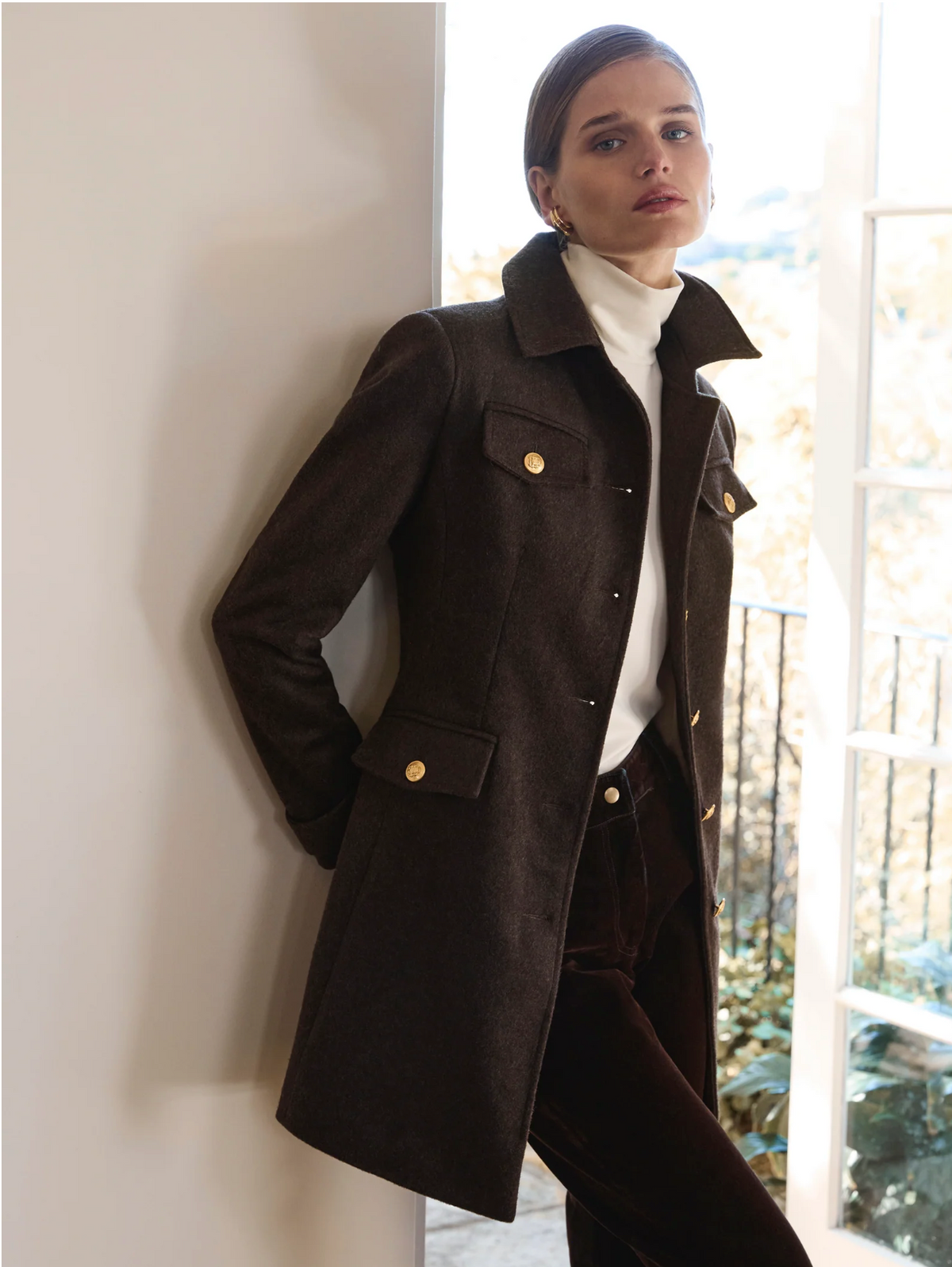 Moss & Spy Delta Jacket - Chocolate