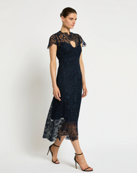 Moss & Spy Elise Midi Dress - Midnight