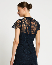 Moss & Spy Elise Midi Dress - Midnight