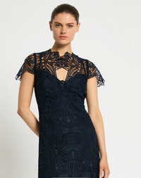 Moss & Spy Elise Midi Dress - Midnight