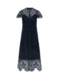 Moss & Spy Elise Midi Dress - Midnight