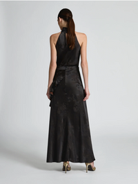 Moss & Spy Gisele Skirt - Chocolate/Black