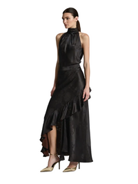 Moss & Spy Gisele Skirt - Chocolate/Black