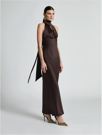 Moss & Spy Nicola Gown - Chocolate
