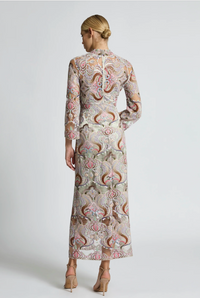 Moss & Spy Paloma Midi Dress - Sorbet/Nude