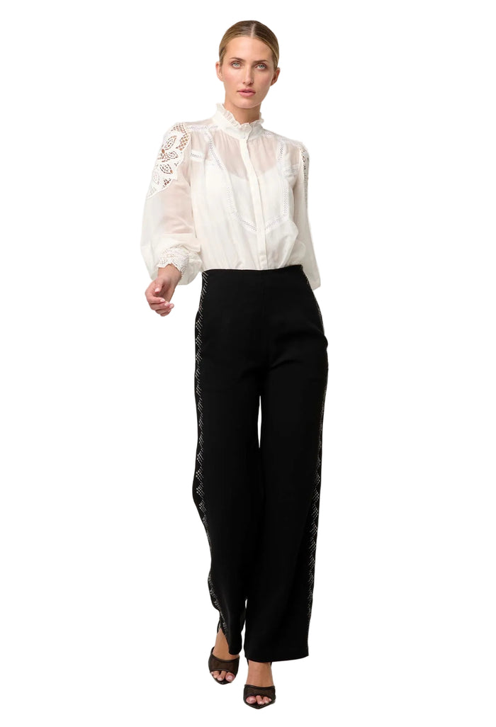 Once Was Sevilla Cotton Silk Shirt - Blanca
