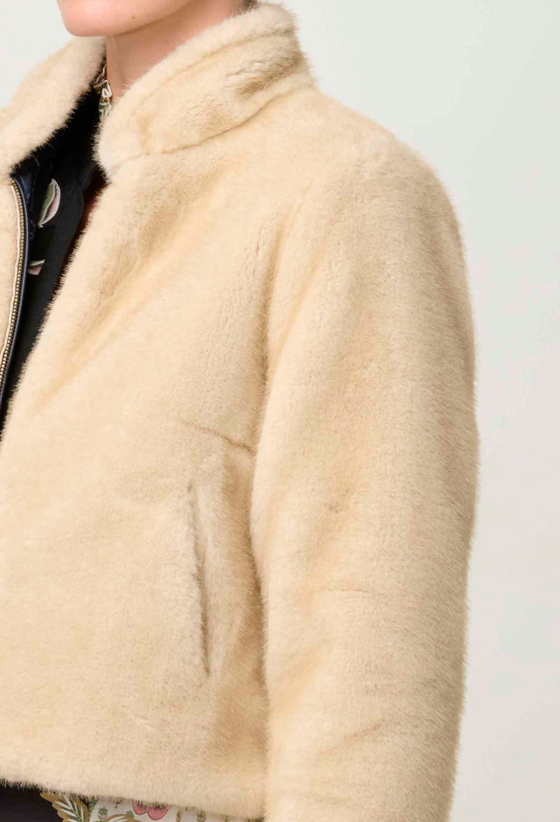 Once Was Rylie Reversible Jacket - Blanca