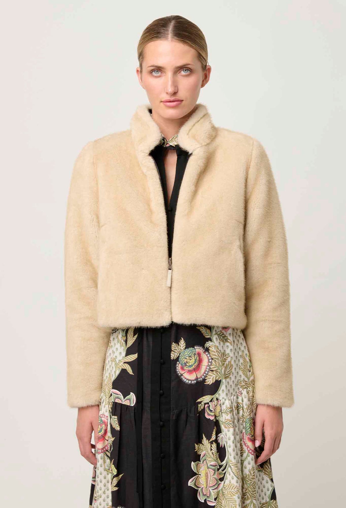Once Was Rylie Reversible Jacket - Blanca