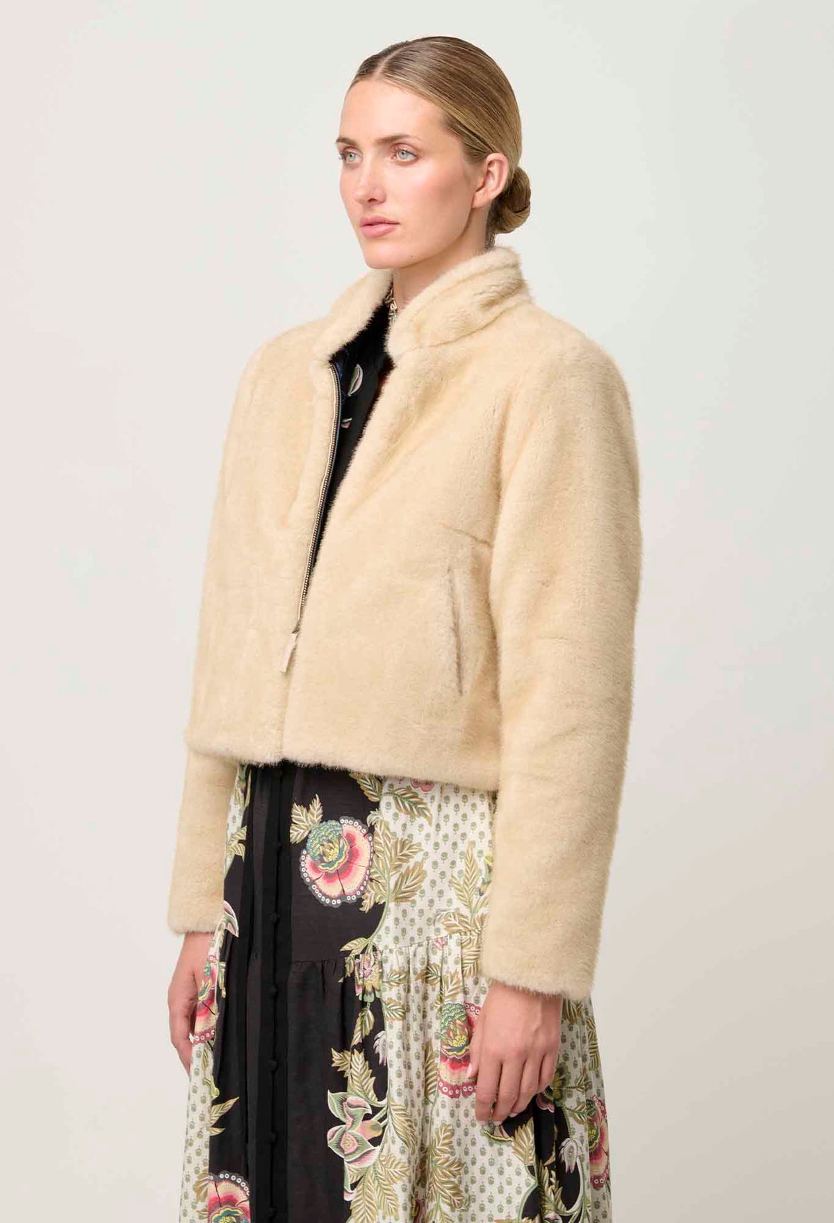 Once Was Rylie Reversible Jacket - Blanca