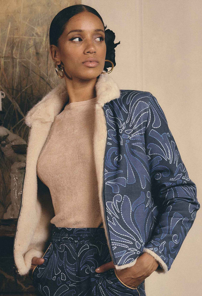 Once Was Rylie Reversible Jacket - Blanca