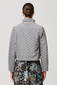 Once Was Rylie Reversible Jacket - Dalia Fields/Grey