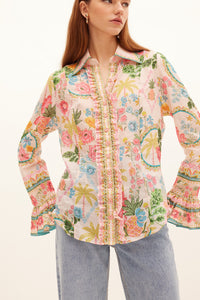 Kate Ford Prairie Frill Blouse