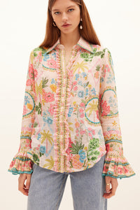 Kate Ford Prairie Frill Blouse