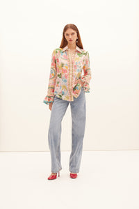 Kate Ford Prairie Frill Blouse