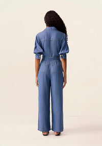 Mos The Label Mae Jumpsuit - Soft Indigo