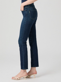 Paige Gemma High Rise Cigarette Leg - Berlin