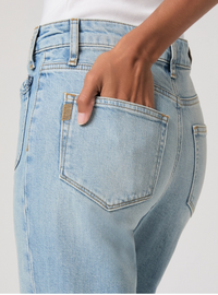 Paige Sofia With Braided Patch Pockets, Outseam Split & Raw Hem - Montebello