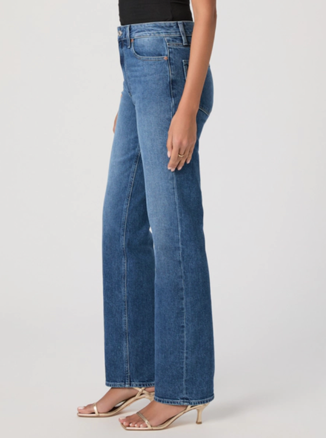 Paige Stevie Straight Leg Jean - Bonjour