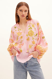 Kate Ford Ruellia Tassel Blouse