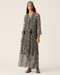 Mos The Label Ava Spots Midi Dress - Spots Print