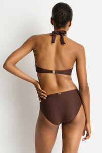 Sea Level Luminara Longline Halter Top & Pants - Cocoa