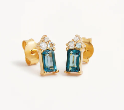 By Charlotte Endless Devotion Stud Earrings - 18k Gold Vermeil