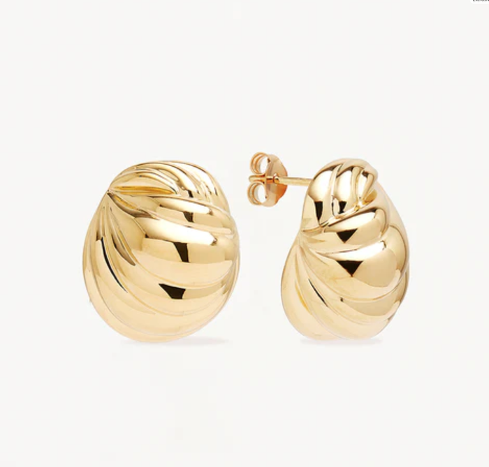 By Charlotte Ocean Dreaming Earrings - 18k Gold Vermeil