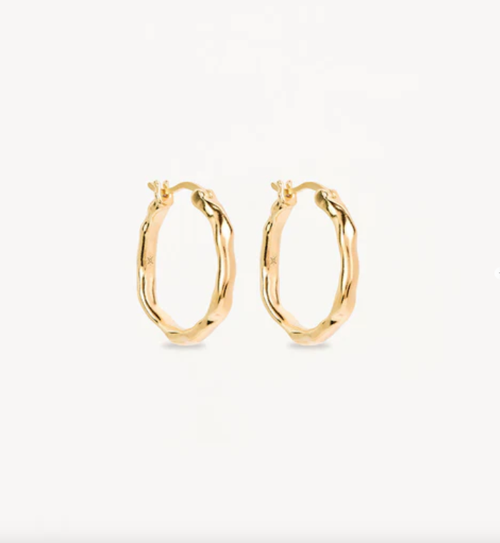By Charlotte Lover Hoops - 18k Gold Vermeil