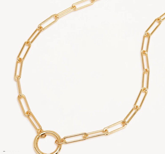 By Charlotte 18 With Love Annex Link Necklace - 18K Gold Vermeil