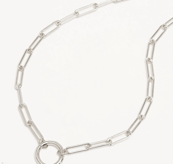 By Charlotte 18" With Love Annex Link Necklace - Sterling Silver