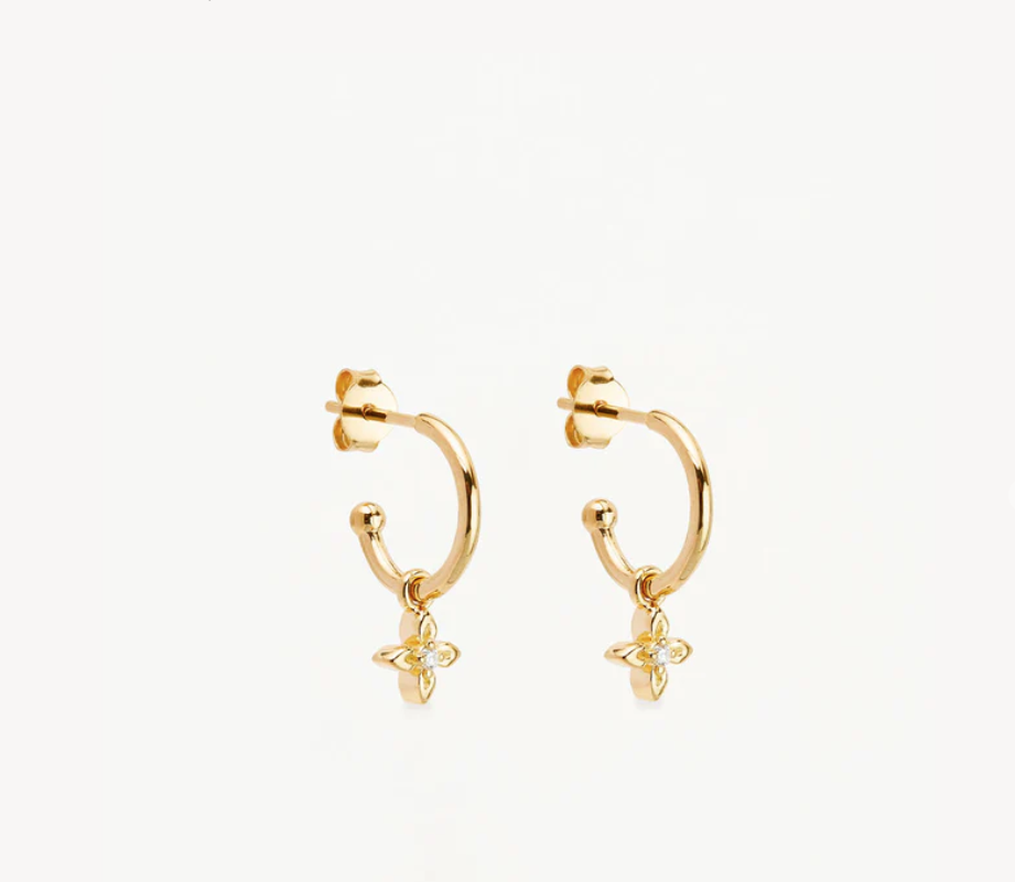 By Charlotte Live in Light Hoop Earrings - 18k Gold Vermeil