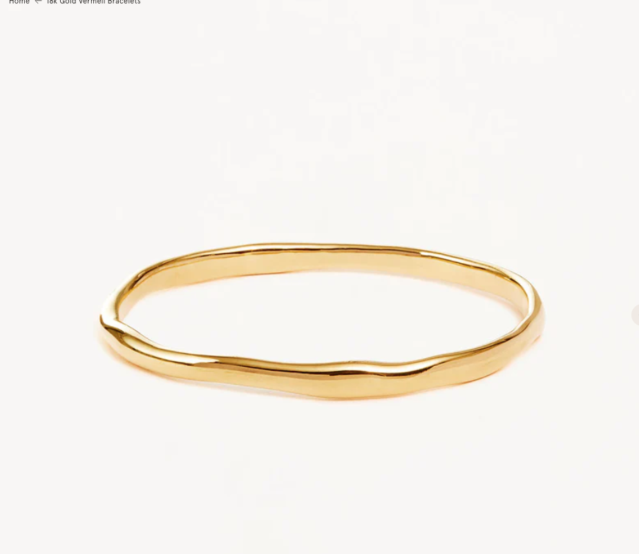 By Charlotte Lover Bangle - 18k Gold Vermeil