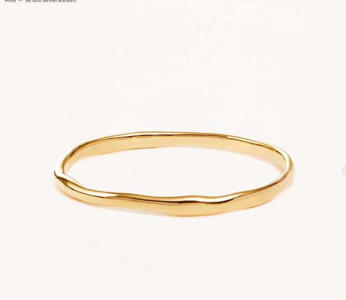 By Charlotte Lover Bangle - 18k Gold Vermeil