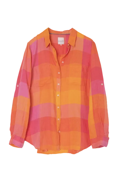 Hut Let’s Hang Out Shirt - Orange