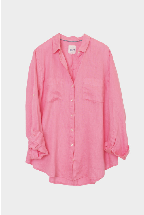 Hut Lift My Mood Shirt – Pink
