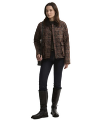 Barbour Louden Quilted Jacket - Muted Tartan