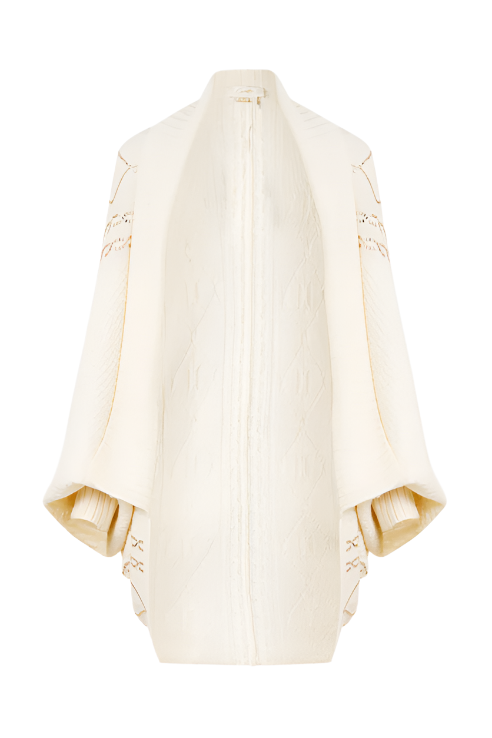 Camilla Cable Knit Layer - Solid Ivory