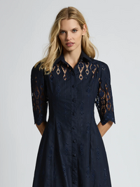 Moss & Spy Alice Dress - Navy