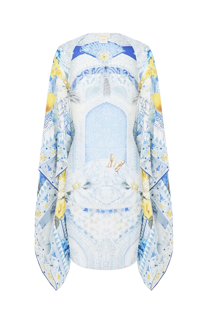 Camilla Silk Chiffon Shrug - De Nada Granada