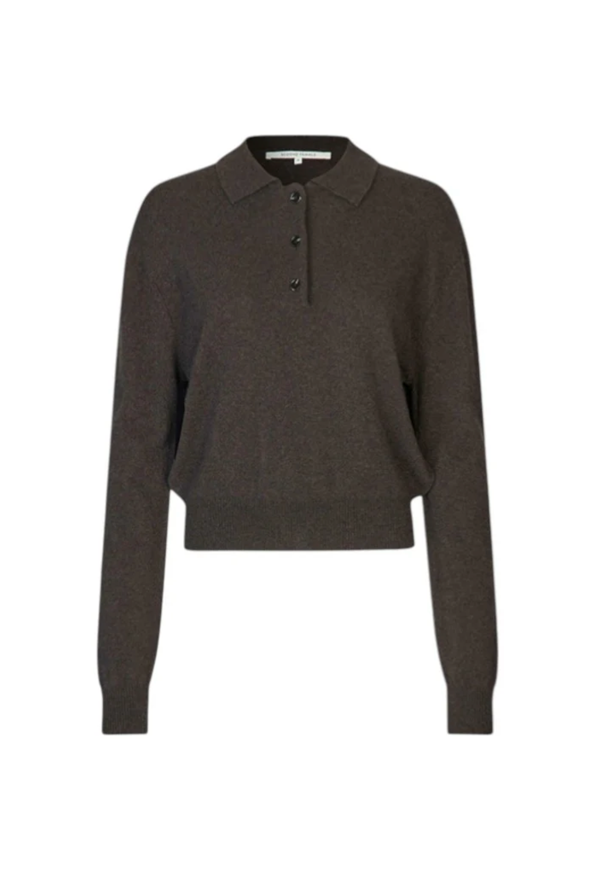 Second Female Vilena Knit Long Sleeve - Chocolate Brown