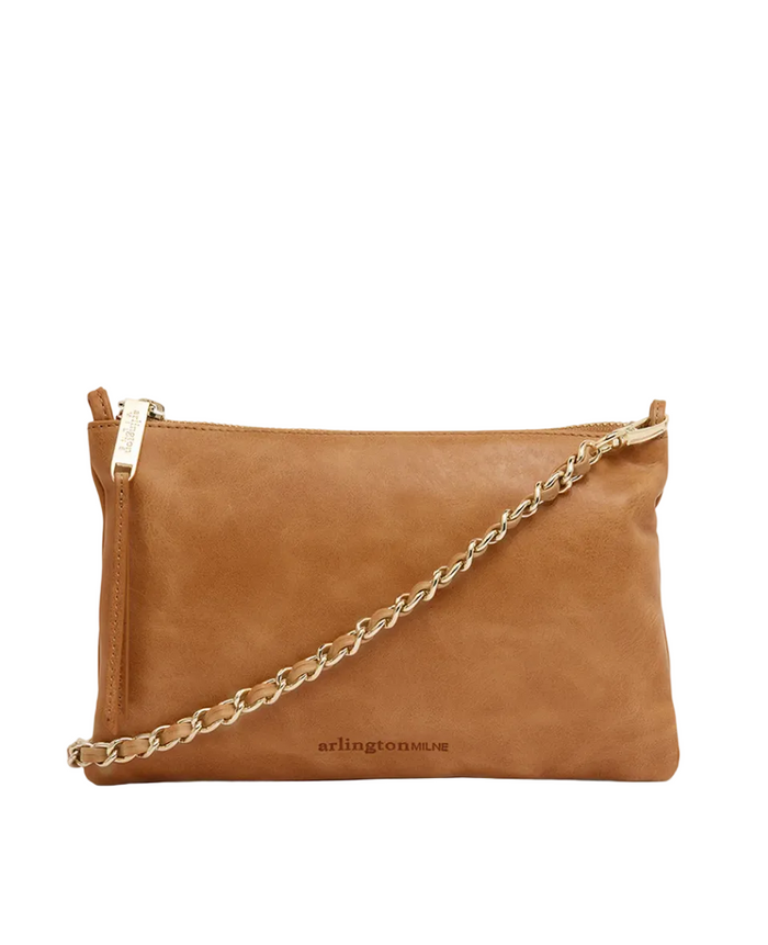 Arlington Milne Molly Crossbody - Vintage Tan