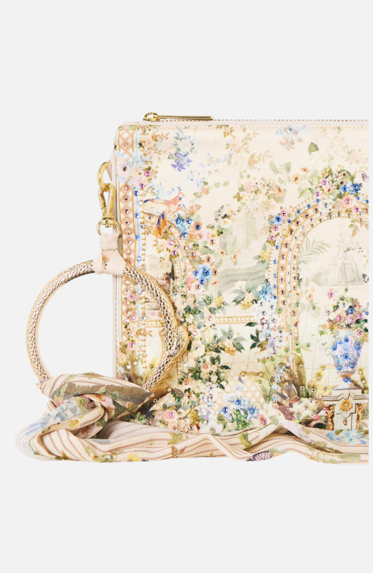 Camilla Ring Scarf Clutch - Midsummer Masterpiece