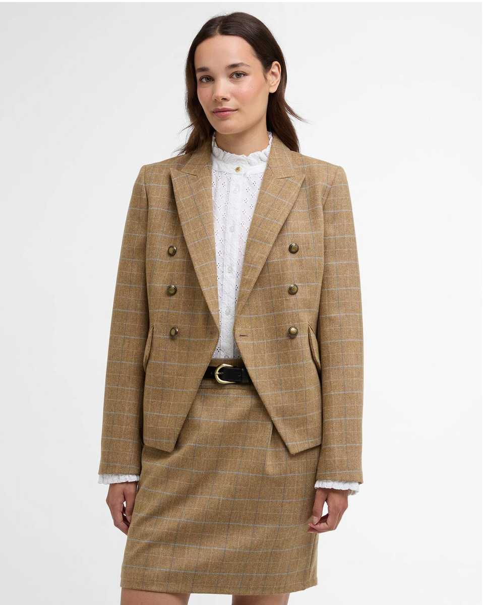 Barbour Wisteria Tailored Blazer - Soft Blue