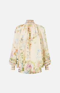 Camilla Midsummer Masterpiece Raglan Button Up Shirt