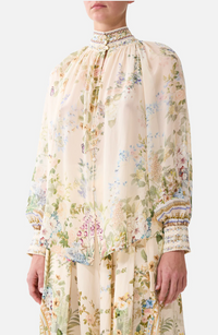 Camilla Midsummer Masterpiece Raglan Button Up Shirt