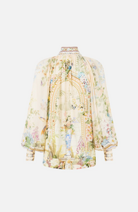 Camilla Midsummer Masterpiece Raglan Button Up Shirt